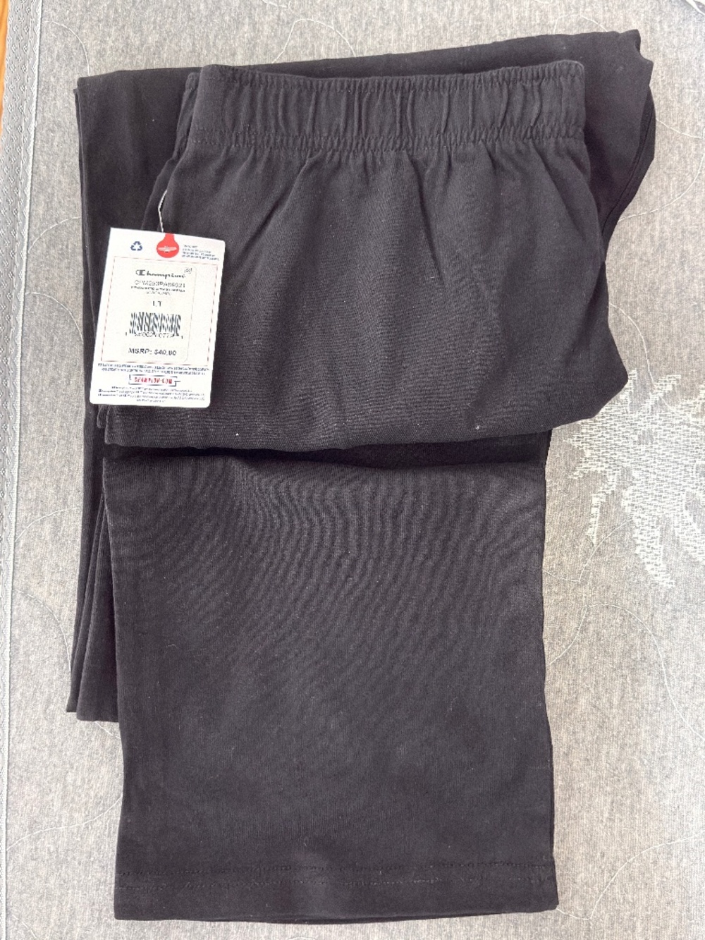 Champion knit trouser Men TL, Black